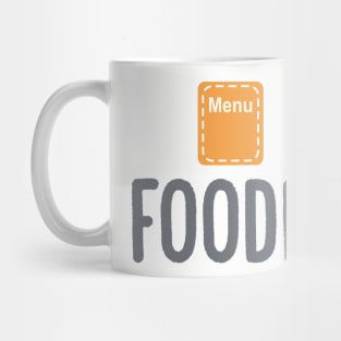 Foodie Food Lover Gourmand Traveler Blogger Mug